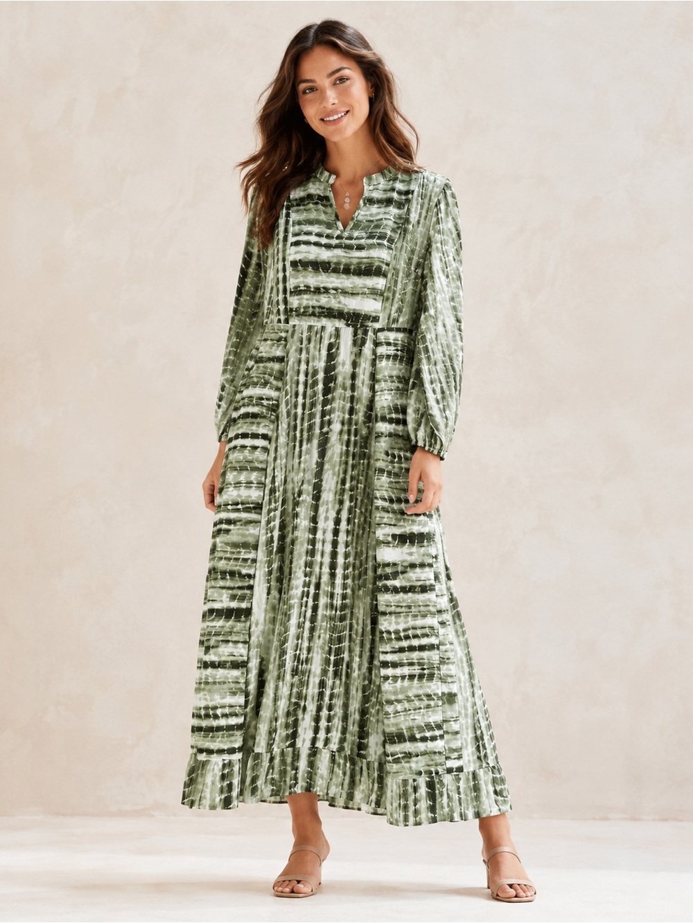 Soft Surroundings dress maxi long size M - Picture 1 of 9